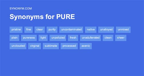Learn more. . Purely synonym